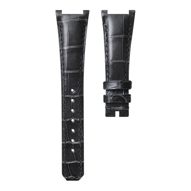 Alligator strap for Patek Phillipe 7010R Hand made