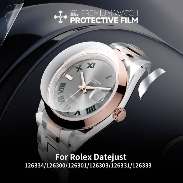 Vagenari S-Grade TPU Watch Protective Film For Rolex Datejust 126334/126300/126301/126303/126331/126333