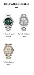 Vagenari S-Grade TPU Watch Protective Film For Rolex Datejust 116334/116300/116333