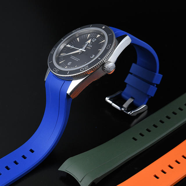 Rubber strap for Omega Seamaster 300 41mm  233.30.41.21.01.001