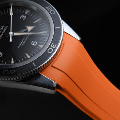 Rubber strap for Omega Seamaster 300 41mm  233.30.41.21.01.001