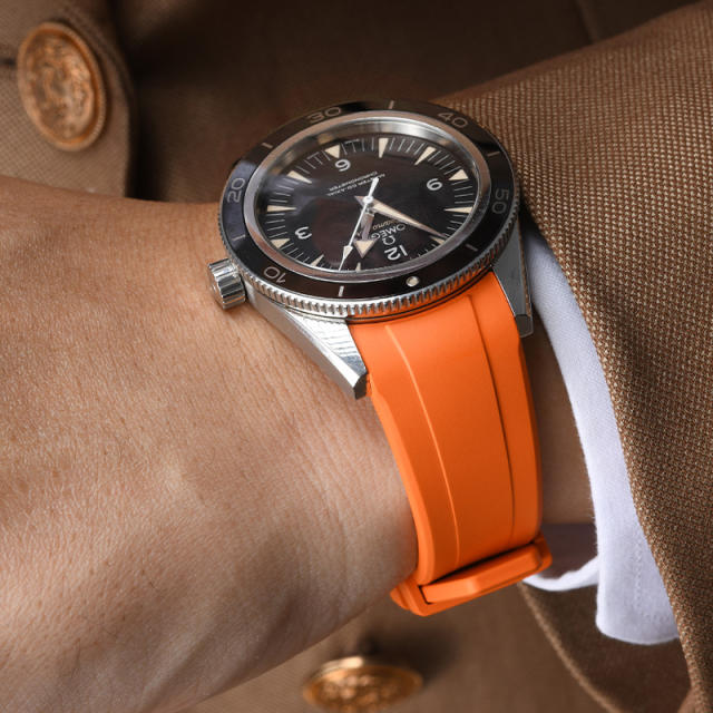 Rubber strap for Omega Seamaster 300 41mm  233.30.41.21.01.001