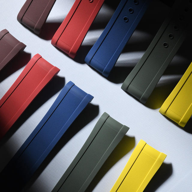 Rubber strap For new Seamaster 150m 41mm with date window at 6 o'clock