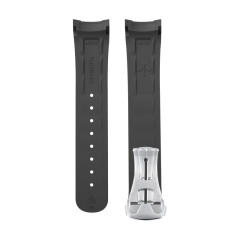Rubber strap For new Seamaster 150m 41mm with date window at 6 o'clock