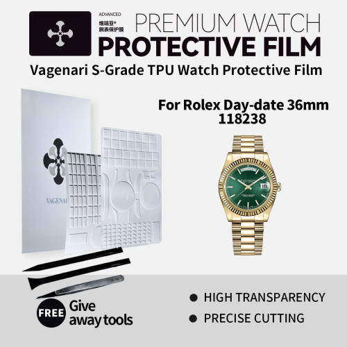 Vagenari S-Grade TPU Watch Protective Film For Rolex Day-date 36mm 118238