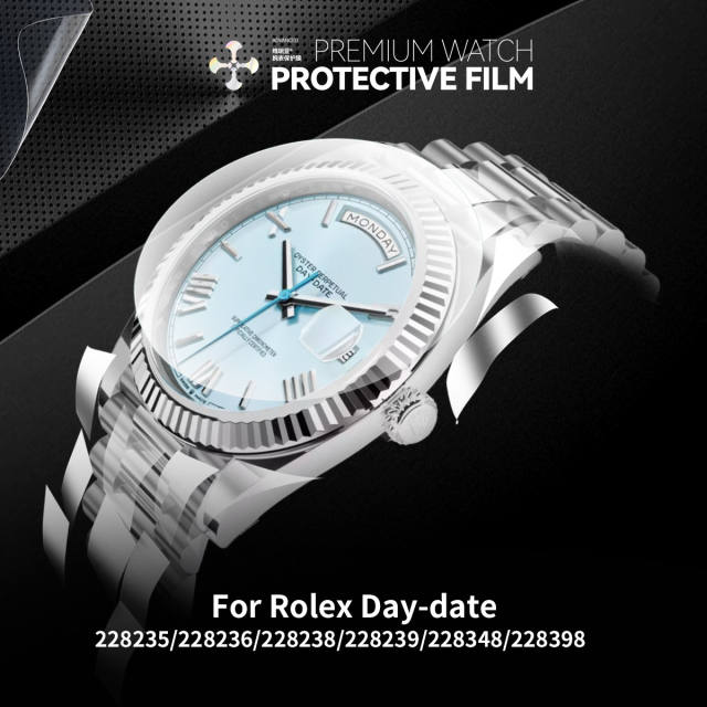 Vagenari S-Grade TPU Watch Protective Film For Rolex Day-date 228235/228236/228238/228239/228348/228398