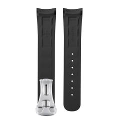 Rubber strap for Omega Seamaster 300 (Date window at 6 o’clock) Folding clasp model