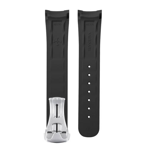 Rubber strap for Omega Seamaster 300 (Date window at 6 o’clock) Folding clasp model
