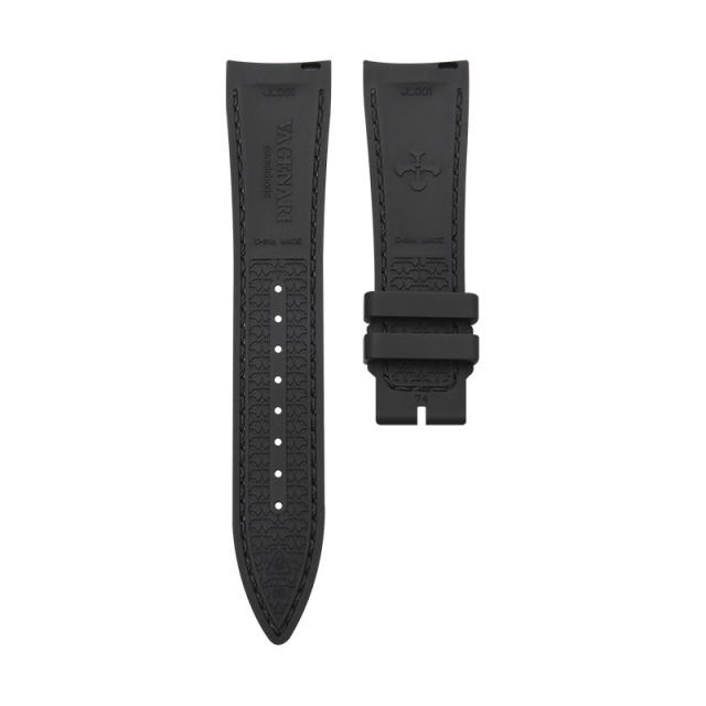 (Reticular pattern) Rubber strap for jaeger lecoultre Master Ultra Thin 39mm