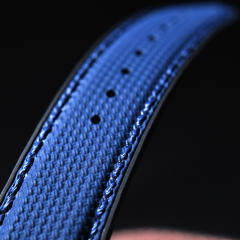 (Reticular pattern) Rubber strap for jaeger lecoultre Master Ultra Thin 39mm