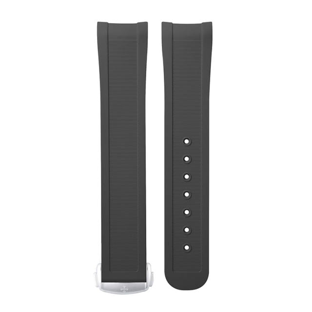 Rubber strap for Omega Seamaster 300 (Date window at 6 o’clock) Folding clasp model