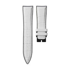 (Alligator pattern) Rubber strap for jaeger lecoultre Master Ultra Thin 39mm