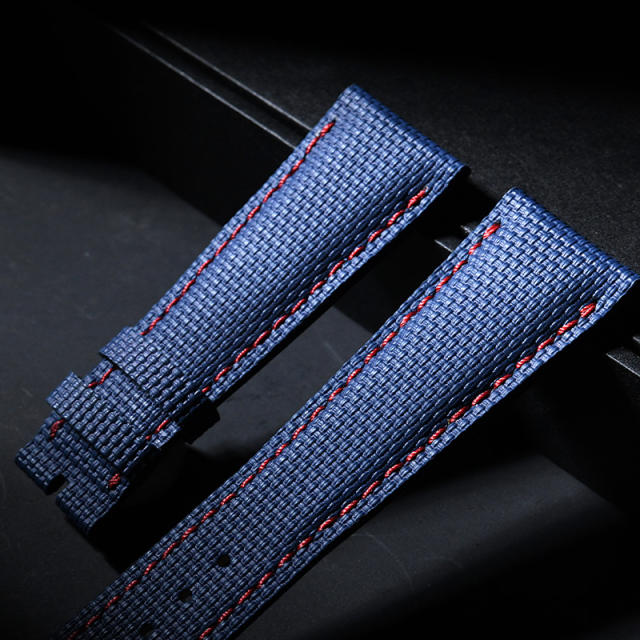 Vagenari Rubber and Leather strap for Patek Philippe 5370