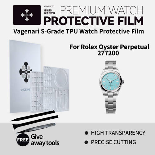 Vagenari S-Grade TPU Watch Protective Film For Rolex Oyster Perpetual 277200