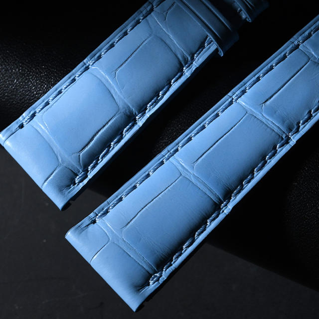 Alligator strap for Patek Phillipe 5231 fold-over clasp model