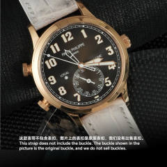 Alligator strap for Patek Phillipe 5524 Hand made