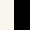 Creamy white/Black