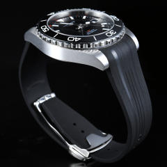 Rubber strap for Longines HydroConquest GMT 41mm