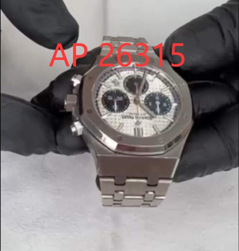 Rubber Strap For AP Royal Oak 38mm ref.26315 Steel bracelet model