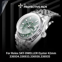 Vagenari S-Grade TPU Watch Protective Film For Rolex SKY-DWELLER Oyster 42mm 336934.336933.336938.336935