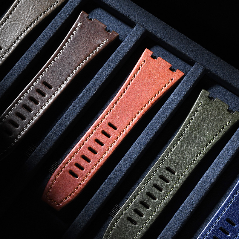 Leather Strap For Royal Oak Offshore 26420 Interchangeable Strap System