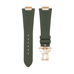 【Include Endlink+clasp】Rubber Strap For Patek Philippe 5711/1R Full rose gold Bracelet models