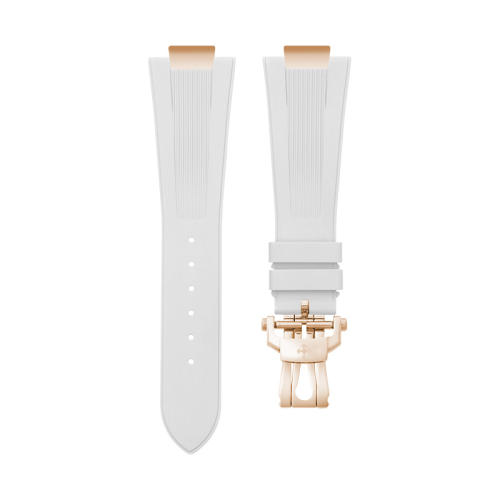 【Include Endlink+clasp】Rubber Strap For Patek Philippe 5711/1R Full rose gold Bracelet models