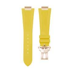【Include Endlink+clasp】Rubber Strap For Patek Philippe 5711/1R Full rose gold Bracelet models