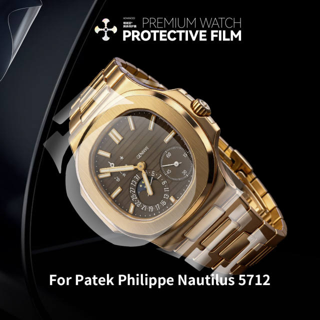 Vagenari S-Grade TPU Watch Protective Film For Patek Philippe Nautilus 5712