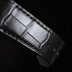 Vagenari Alligator strap for For Hublot Sang Bleu II 45mm 418