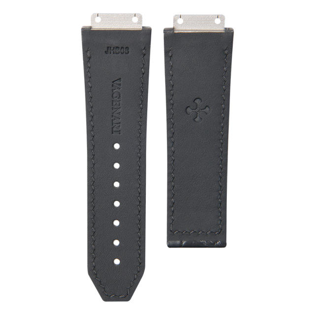 Vagenari Alligator strap for For Hublot Sang Bleu II 45mm 418