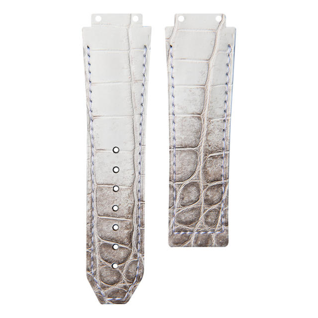 Vagenari Alligator strap for For Hublot Sang Bleu II 45mm 418