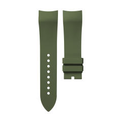 Rubber strap for Blancpain Air Command 42.5mm leather strap models