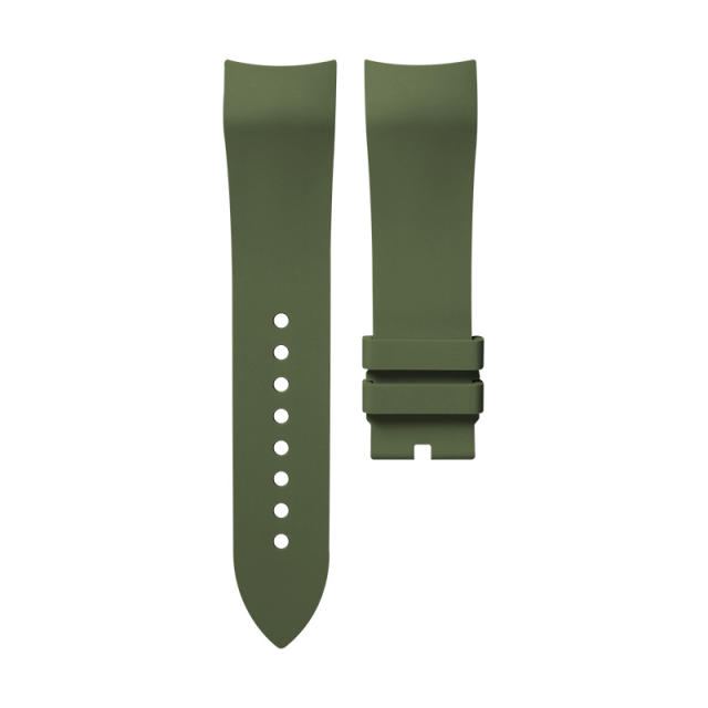 Rubber strap for Blancpain Air Command 42.5mm leather strap models
