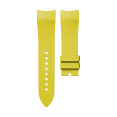 Rubber strap for Blancpain Air Command 42.5mm leather strap models