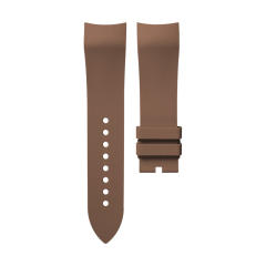 Rubber strap for Blancpain Air Command 42.5mm leather strap models
