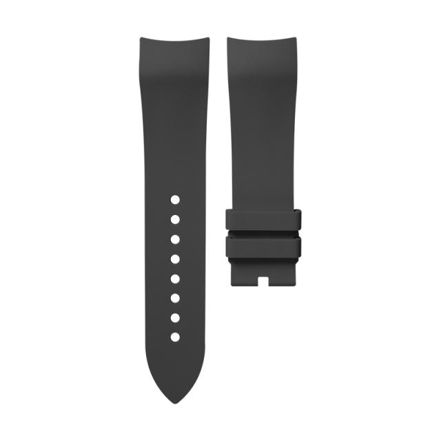 Rubber strap for Blancpain Air Command 42.5mm leather strap models