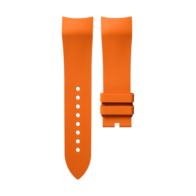 Rubber strap for Blancpain Air Command 42.5mm leather strap models