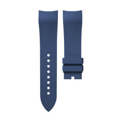 Rubber strap for Blancpain Air Command 42.5mm leather strap models