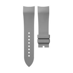Rubber strap for Blancpain Air Command 42.5mm leather strap models