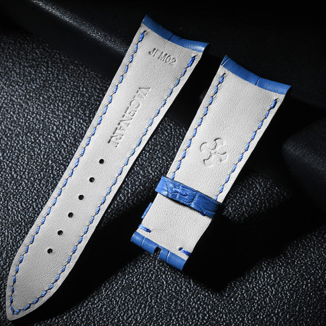 Vagenari Alligator strap for Franck Muller 7002 42mm