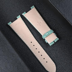 【Second Generation】 Denim pattern Leather strap for Patek Philippe Nautilus 5711R, 5712R, 5726A, 5980R (leather strap models)