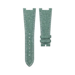 【Second Generation】 Denim pattern Leather strap for Patek Philippe Nautilus 5711R, 5712R, 5726A, 5980R (leather strap models)