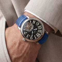 Vagenari Alligator strap for Franck Muller 7002 42mm