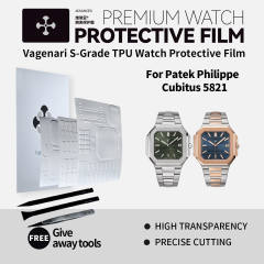 Vagenari S-Grade TPU Watch Protective Film For Patek Philippe Cubitus 5821