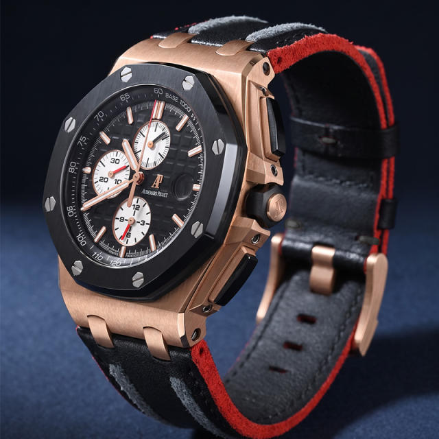 Leather Strap for Audemars Piguet Royal Oak Offshore Reference 26400