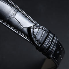 Alligator strap for Patek Phillipe 5205
