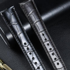 Alligator strap for Patek Phillipe 5205