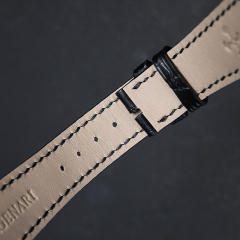 Alligator strap for Patek Phillipe 5205