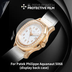 Vagenari S-Grade TPU Watch Protective Film For Patek Philippe Aquanaut 5068 (display back case)